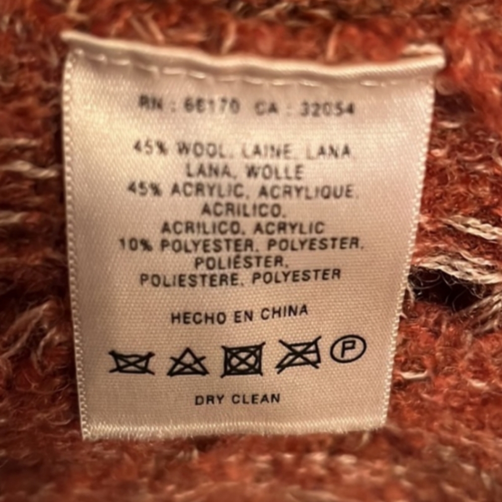 Anthropologie Rosie Neira All Days Wool Crochet Cardigan M Sweater Romantic Deli - Picture 5 of 9